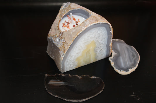 Agate Candle